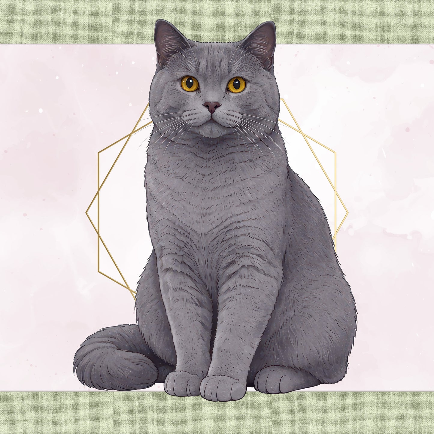 40+2 Classic Feline: Signature Cat Breed Illustrations – 42 High-Res PNG Bundle